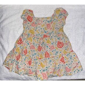 Okie Dokie Baby Girl Rainbow Dress